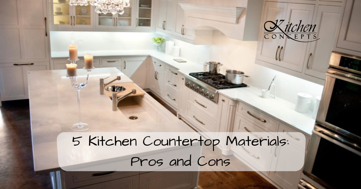 5 Kitchen Countertop Materials: Pros and Cons